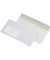 Briefumschlag 30005444, DIN lang, mit Fenster, haftklebend, 80g, weiß
