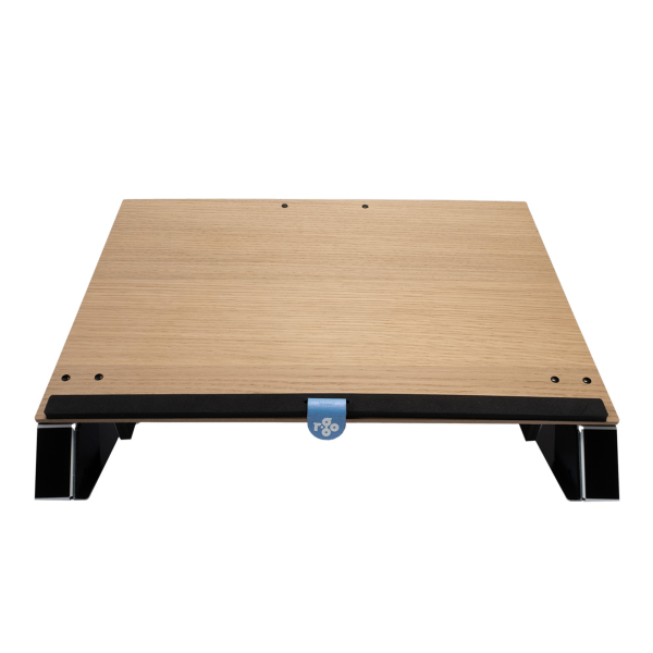 8719274491309 - Dokumentenhalter R-Go Read2Write ergonomisch Lese- und Schreibfunktion mit Handgelenkstütze L 320 x B 460 x H 168 mm Eichenholz und Aluminium