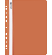 Schnellhefter Office to go 102015240, A4, orange, Polyvinylchlorid (PVC), Vorderdeckel transparent