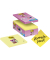 Haftnotizen 65516SYP, Super Sticky Notes Promotion, 76x127mm, gelb, rechteckig