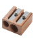 Doppelspitzer 704110000 max. 10mm Holz natur