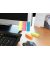 Haftmarker 5679-39-PK-5, Brillantmix, 15x50mm, blau/pink/gelb/gr&uuml;n/orange, rechteckig