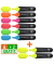 Textmarker Job, 115068, Etui, 8-farbig sortiert, 1-5mm Keilspitze