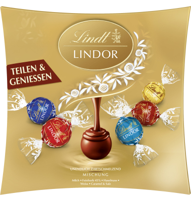 Schokokugel Lindor 11399 Sharing 250g
