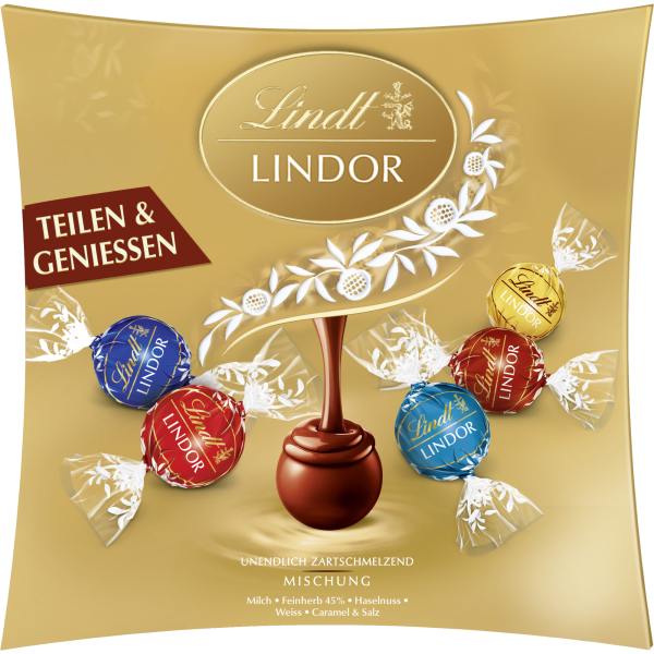 4000539113987 - Schokokugel Lindor 11399 Sharing 250g 4000539113987 250 Gramm