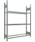 Reifenregal 13912 silber 150,0 x 40,0 x 200,0 cm