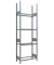 Reifenregal 20982 silber 90,0 x 40,0 x 275,0 cm