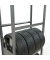 Reifenregal 20982 silber 90,0 x 40,0 x 275,0 cm