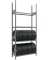 Reifenregal 20992 silber 120,0 x 40,0 x 275,0 cm