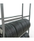 Reifenregal 20997 silber 150,0 x 40,0 x 275,0 cm