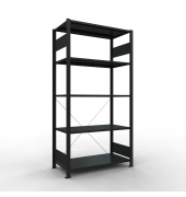 Regal MULTIplus150 32640-S 200x100x40cm sw