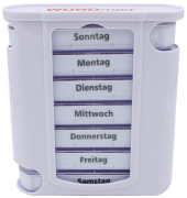 Tablettenbox Tower grau
