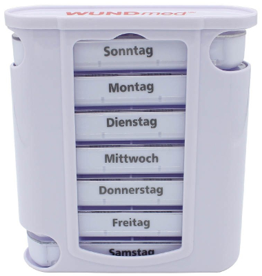 Tablettenbox Tower grau