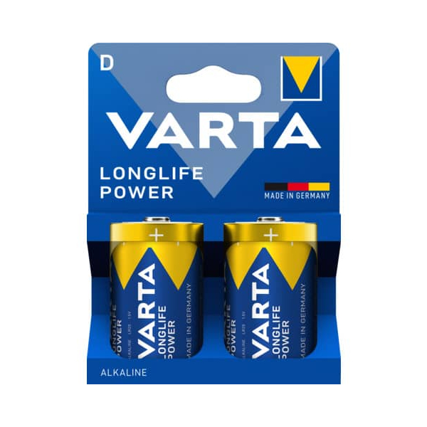 4008496128518 - VARTA Batterien Longlife Power Spannung 15 V besonders langlebig Mono D 2 Stück