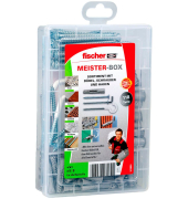 Meister-Box - UX + S + H Dübel- und Schrauben-Sortiment Ø 684,555,5 mm x 3545506570 mm