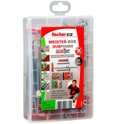 Meister-Box - DuoPowerDuoTec + S 2K Dübel- und Schrauben-Sortiment Ø 4,5568 mm 2030405560 mm