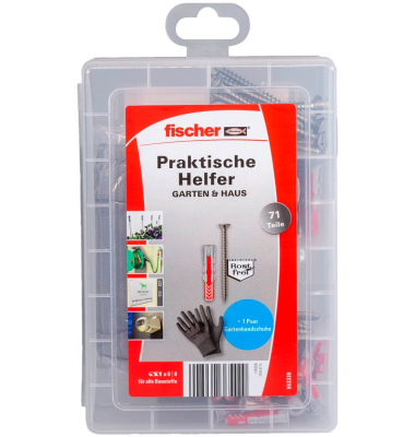 Praktische Helfer - Garten Dübel- und Schrauben-Sortiment Ø 4,5568 mm x 3040 mm
