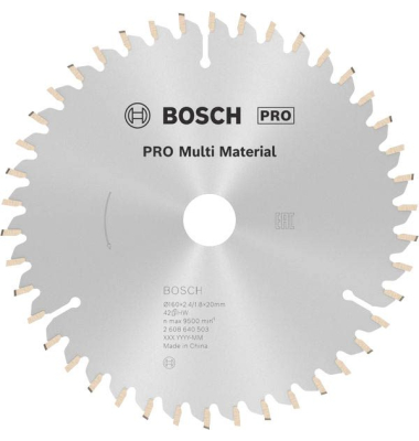 PRO Multi Material Kreissägeblatt 160,0 mm, 42 Zähne