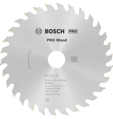 PRO Wood Kreissägeblatt 130,0 mm, 30 Zähne