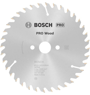 PRO Wood Kreissägeblatt 150,0 mm, 30 Zähne