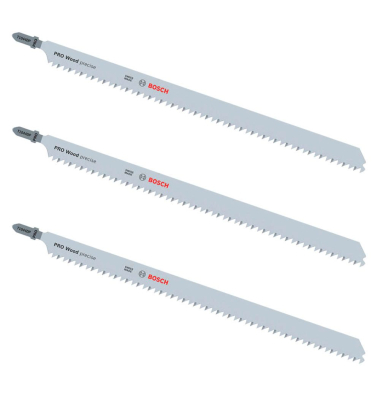 3 BOSCH PRO T1044DP Stichsägeblätter
