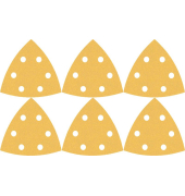 C470 Schleifblatt-Set 6 tlg. 2x  60, 2x 120, 2x 240
