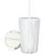 Isolierbecher pink marble 0,4 l