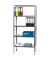 Regal Stand Stahl silber