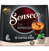 ESPRESSO Kaffeepads, Arabicabohnen kräftig,