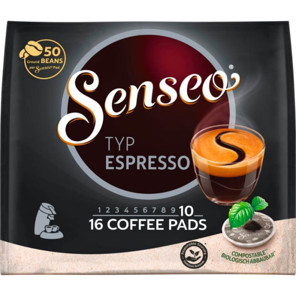 8711000452776 - ESPRESSO Kaffeepads Arabicabohnen kräftig 8711000452776 111 Gramm 8711000452776 - ESPRESSO Kaffeepads Arabicabohnen kräftig 8711000452776 111 Gramm