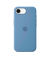 Silikon Handyhülle für Apple iPhone 16e winterblau