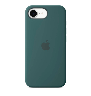 Silikon Handyhülle für Apple iPhone 16e grün