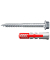 DuoPower ETA 10x50 Dübel mit Schrauben Ø 10 mm x 50 mm