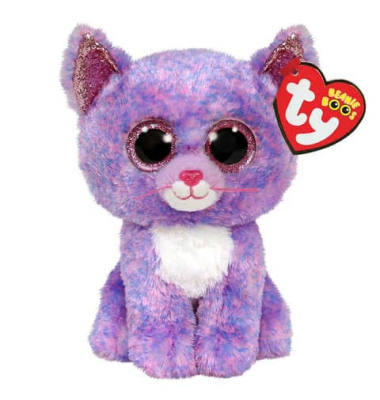 Plüschfigur Katze Cassidy lavendel