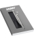 Schreibset logo brushed schwarz