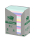 Haftnotizen 655-1RPT, Recycling Notes Tower Pastell Rainbow, 127x76mm, je 4 x mint/rosa/je 3 x hellblau/flamingopink/2 x gelb, r