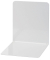Buchst&uuml;tzen 3506282 12x14x14cm (BxTxH) Metall grau