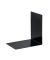 Buchst&uuml;tzen 3545090 16,8x24x24cm (BxTxH) Metall schwarz