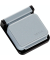 Zettelhalter Magnetclip S 6240084 4x3,6cm grau Kunststoff selbstklebend