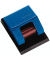 Zettelhalter Rollenclip S 6241035 4,3x3,3cm blau Kunststoff selbstklebend