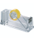 Klebebandabroller Mod. Weiss glasklar 61x80x150mm o. Band