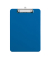 Klemmbrett Leather 2340537, A4, blau, Kunststoff, inkl Aufh&auml;nge&ouml;se