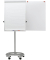 Flipchart MAULoffice Rundfuß, 6375095, 70x100cm, silber, mit Rollen, mit 2 Seitenarmen