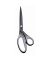 Schere 20,5 cm grau/schwarz