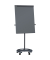 Flipchart MAULoffice Rundfuß, 6375089, 70x100cm, anthrazit, mit Rollen, mit 2 Seitenarmen