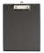 Klemmbrett 2335390, A5, schwarz, Karton mit Kunststoff&uuml;berzug, inkl Aufh&auml;nge&ouml;se