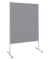 Moderationstafel Standard 636 33 82, 120x150cm, Filz + Filz (beidseitig), pinnbar, grau + grau