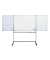 Klappstativdrehtafel-Whiteboard MAULpro, 6338184, 150/300x100cm (BxH), kunststoffbeschichtet, Aluminium