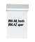 Klemmleiste 6246608 silber 4x11,3cm Aluminium selbstklebend