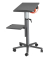 Beamertisch anthrazit Höhe 75 bis 120cm 